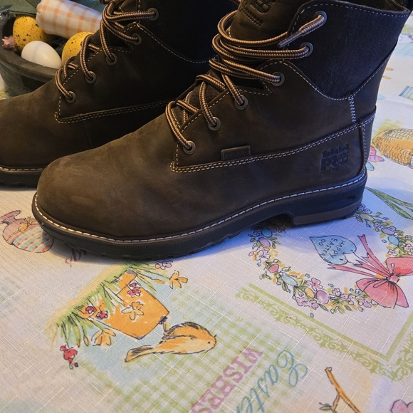 Timberland PRO Women's Dark Brown Leather Boots - Picture 6 of 6